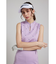 【RIENDA GOLF】モックネックロゴノースリTOP