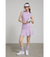 【RIENDA GOLF】モックネックロゴノースリTOP