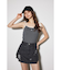 【WEB限定】カップ付きリボンキャミトップス