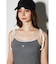 【WEB限定】カップ付きリボンキャミトップス