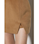 スリットジャストウエストスコショートパンツ