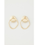 2WAYビッグフェイクパールピアス