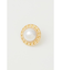 2WAYビッグフェイクパールピアス