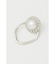 2WAYビッグフェイクパールピアス