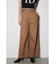 フロントタックチノジャストウエストパンツ