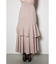 ダブルフリルスリットスコートショートパンツ
