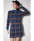 【RIENDA GOLF】タータンチェックタイトニットワンピース