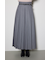 プリーツスリットスコートショートパンツ
