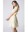 【AKB48 千葉恵里さん着用・女神ワンピ】ホルターネックギャザーミニフレアワンピース