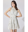 【AKB48 千葉恵里さん着用・女神ワンピ】ホルターネックギャザーミニフレアワンピース