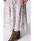フリルフラワーロングワンピース