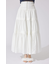ウエストシャーリングタックデザインフレアスカート