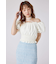 【AKB48 千葉恵里さん着用】メニーウェイシャーリングショートブラウス
