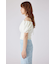 【AKB48 千葉恵里さん着用】メニーウェイシャーリングショートブラウス