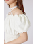 【AKB48 千葉恵里さん着用】メニーウェイシャーリングショートブラウス