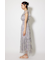 【AKB48 平田侑希さん着用】エンブロイダリーチュールフレアスリーブワンピース