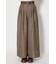 ハイウエストワイドフレアパンツ