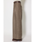 ハイウエストワイドフレアパンツ