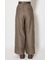 ハイウエストワイドフレアパンツ