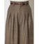 ハイウエストワイドフレアパンツ