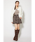 2WAYロングシャギーショートニットカーディガン