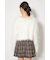 2WAYロングシャギーショートニットカーディガン