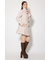 25オーバーネックシンデレララインミニコート
