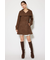 25オーバーネックシンデレララインミニコート