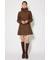 25オーバーネックシンデレララインミニコート