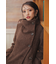 25オーバーネックシンデレララインコート
