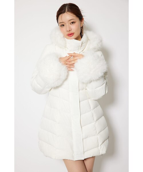 神くびれダウン】Aラインダウンワンピコート｜リエンダの通販｜&mall