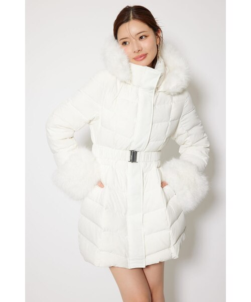 神くびれダウン】Aラインダウンワンピコート｜リエンダの通販｜&mall