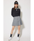 【一部店舗・WEB限定】【RIENDA GOLF】グレンチェックプリーツスカート