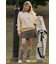 【一部店舗・WEB限定】【RIENDA GOLF】グレンチェックプリーツスカート