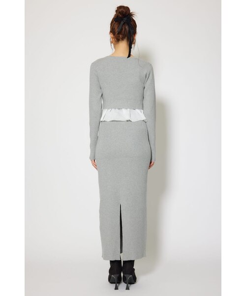 ペプラムカーデセットキャミワンピース｜リエンダの通販｜&mall