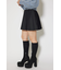 プリーツジャストウエストスカート