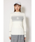 【一部店舗・WEB限定】【RIENDA GOLF】ハイネックRNDロゴリブニットトップス