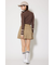 【一部店舗・WEB限定】【RIENDA GOLF】ハイネックRNDロゴリブニットトップス