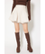 ツイードフレアスコートショートパンツ