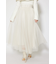 デコレーションチュールフレアスカート