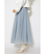 デコレーションチュールフレアスカート