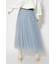 デコレーションチュールフレアスカート