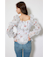 ボリュームスリーブブラウス