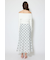 リボンデザインドットニットワンピース