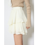プリーツティアードミニスカート