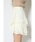プリーツティアードミニスカート