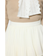 プリーツティアードミニスカート