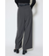 ベルトポイントハイウエストワイドパンツ