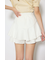 レイヤードヘムコルセットスコートショートパンツ