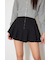 レイヤードヘムコルセットスコートショートパンツ
